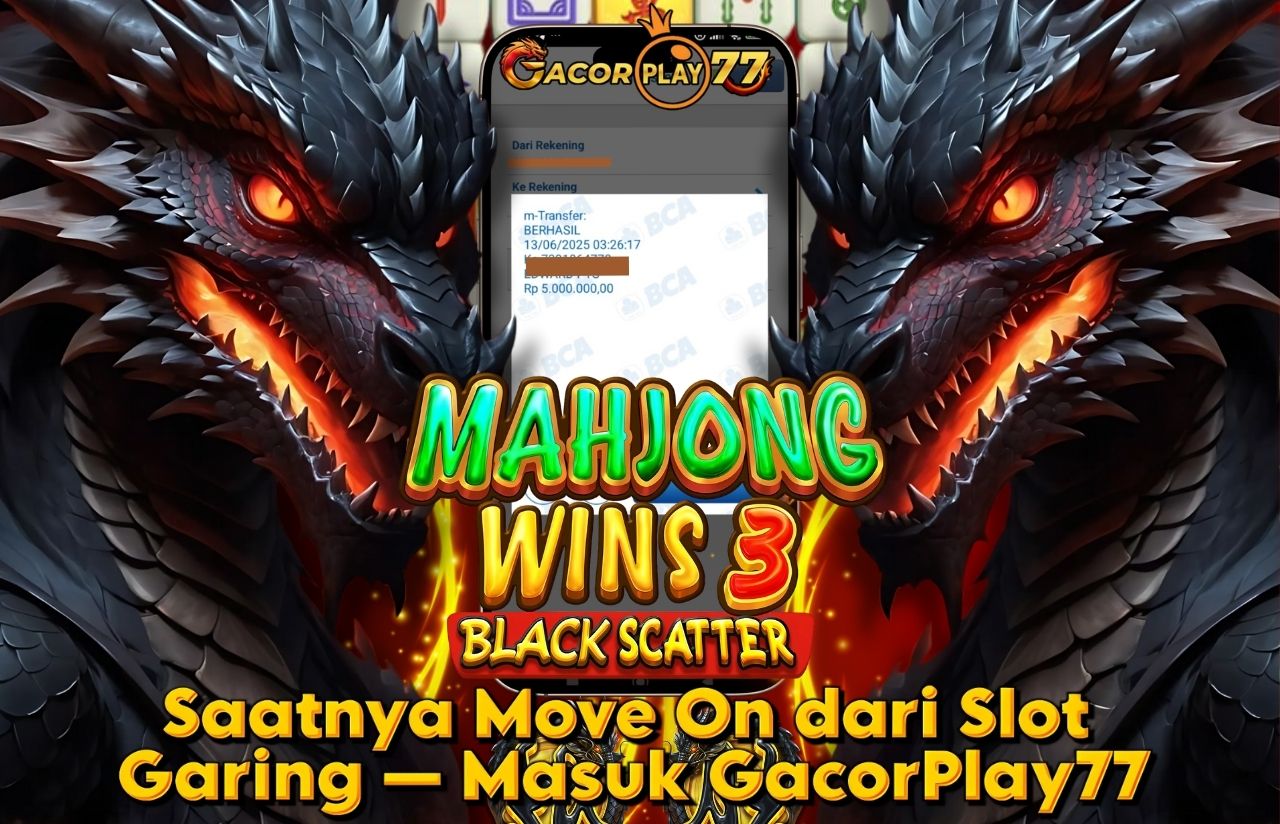 Selamat kepada user id : whi******21 Wede Rp 5.000.000 di Game MAHJONG WINS 3 PRAGMATIC PLAY Cair Gk Sampe 1 Menit! Menang Mudah di Gacorplay77